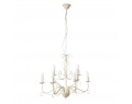 Lampadario crema 9 bracci