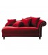 Chaise Longue Pigalle rossa