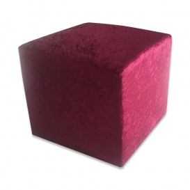 Pouf bordeaux