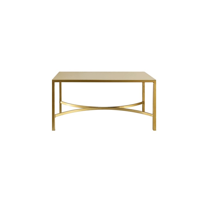 Tavolino oro rettangolare mod. Palace