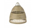 Lampadario in vimini