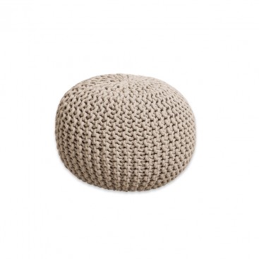 Pouf color corda