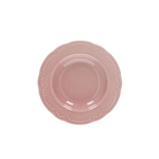 Piatto fondo rosa mod. Vienna
