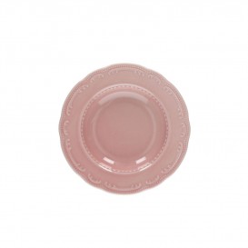 Piatto fondo rosa Vienna