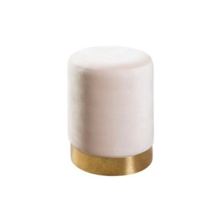 Pouf avorio Zuma