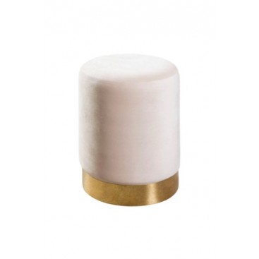 Pouf avorio Zuma