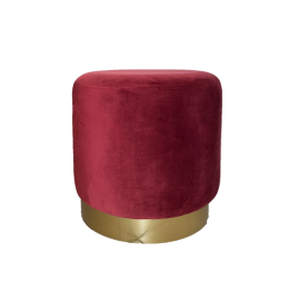 Pouf bordeaux Zuma