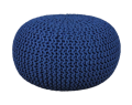 Pouf blu Santorini