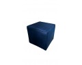 Pouf Blu Eva