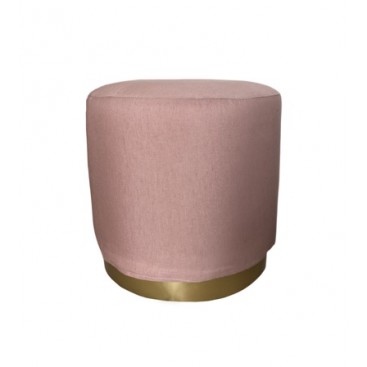 Pouf cotone rosa Zuma