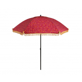Ombrellone magenta e arancio