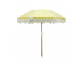 Ombrellone giallo e bianco