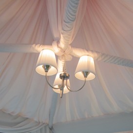 Lampadario Bianco 3 Luci