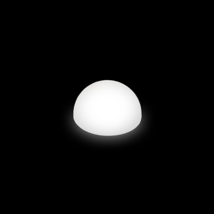Mezza Sfera a Led Diam. 40