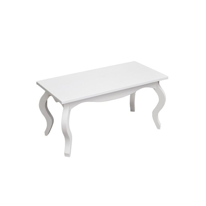  Tavolino in legno bianco modello Positano