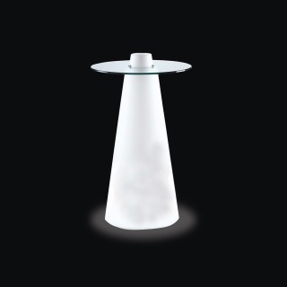 Tavolo Bistrot Slide a Led Peak Diam. 70x120