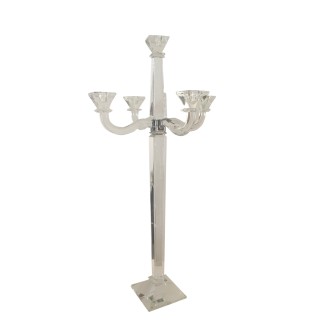 Candelabro Cristal h. 80