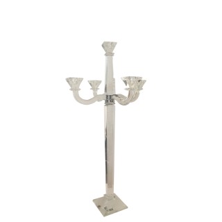 Candelabro Cristal h. 80