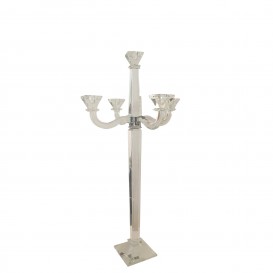 Candelabro Cristal h. 80